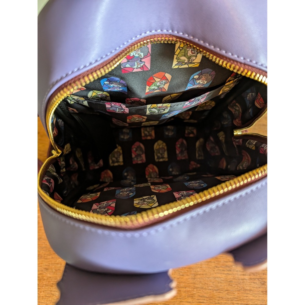 Loungefly Disney Hunchback of Notre Dame Cathedral Mini Backpack Festival Fools - Picture 6 of 9